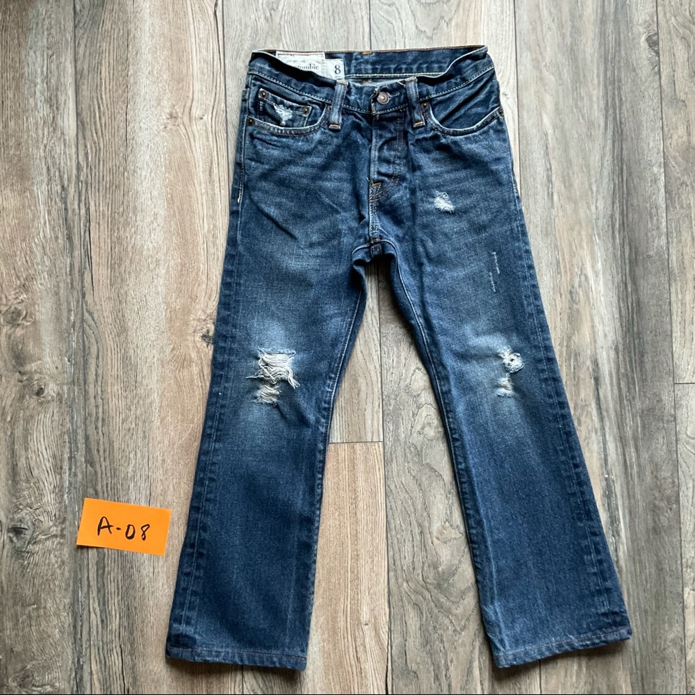 Boys Boot Cut Jeans Size 8 Abercrombie Kids